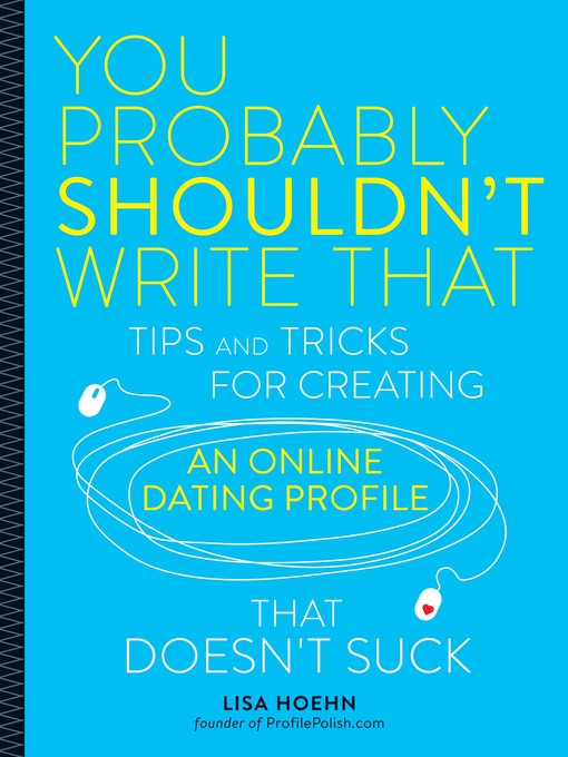 Title details for You Probably Shouldn't Write That by Lisa Hoehn - Available